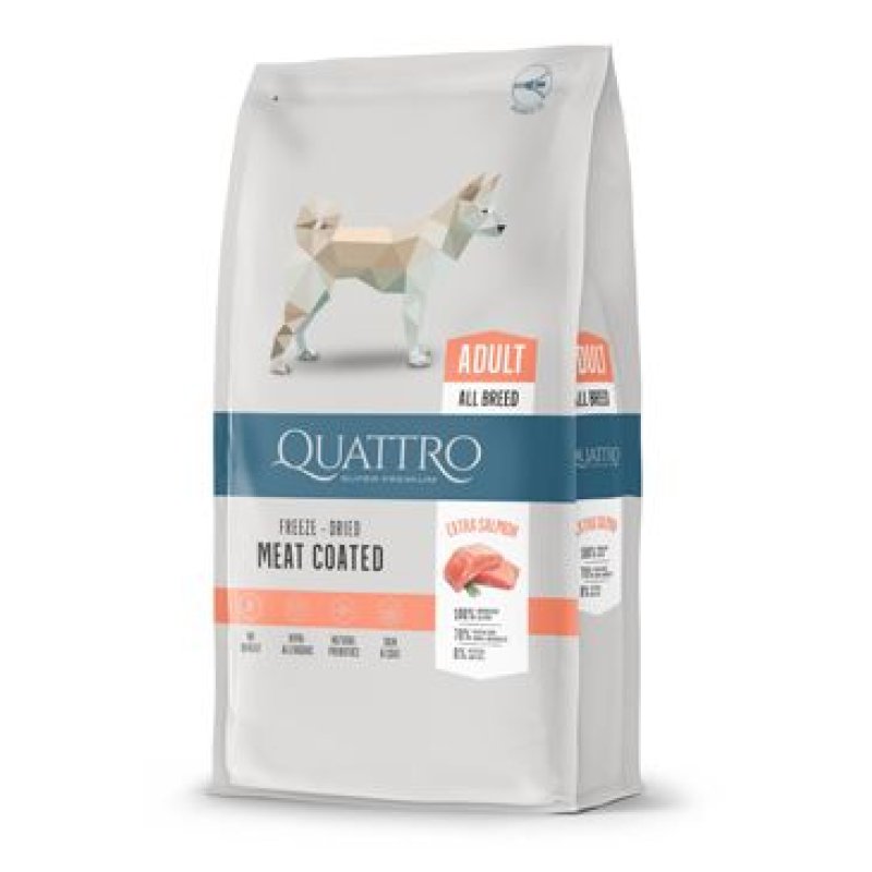 QUATTRO Dog Dry Premium All Breed Adult Losos 3 kg