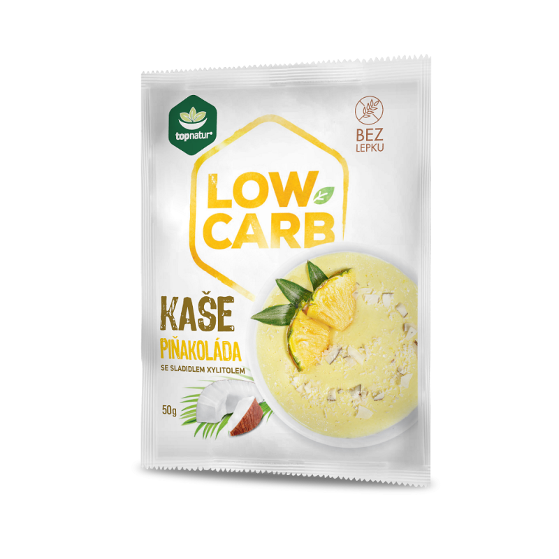 Topnatur LOW CARB kaše Piňa Colada 50 g