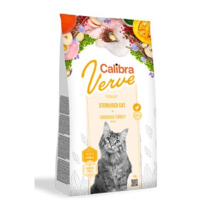 Calibra Cat Verve GF Sterilised Chicken&Turkey 3,5 kg