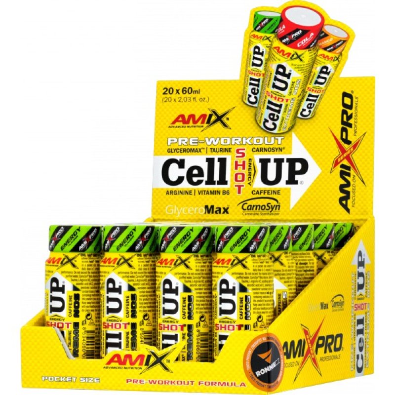 Amix CellUp Shot - 20x 60 ml, mango