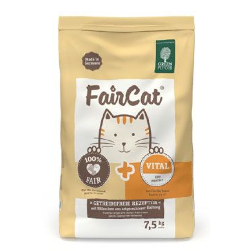 Green Petfood FairCat Vital 7,5 kg