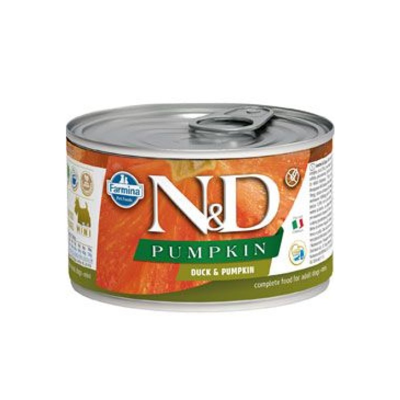 N&D DOG PUMPKIN Adult Duck & Pumpkin Mini 140 g