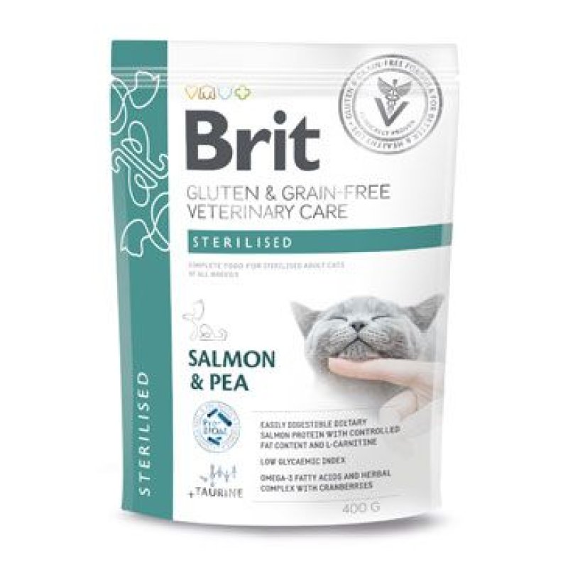 Brit VD Cat GF Care Sterilised 400 g