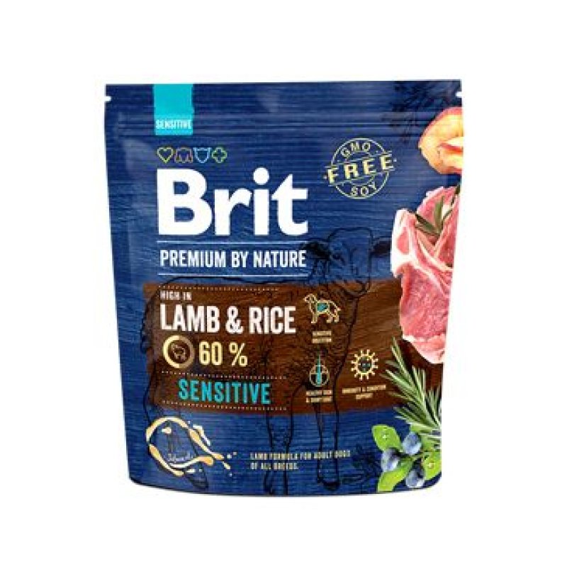 Brit Premium Dog by Nature Sensitive Lamb 1 kg