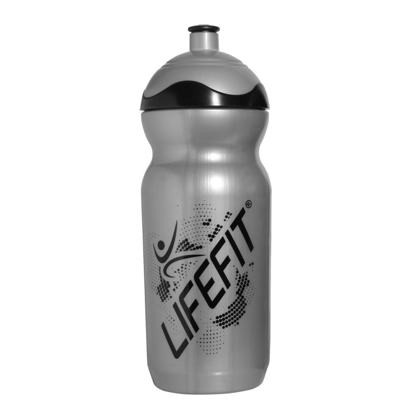 Cyklo láhev LIFEFIT G-600DC, 600ml, šedá