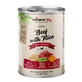 Chicopee Dog konz. Pure Beef with Rice 400 g