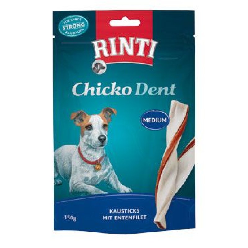 Rinti Dog Extra Chicko Dent kachna M 150 g