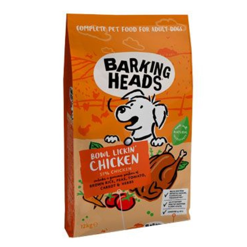 BARKING HEADS Bowl Lickin’ Chicken 12 kg