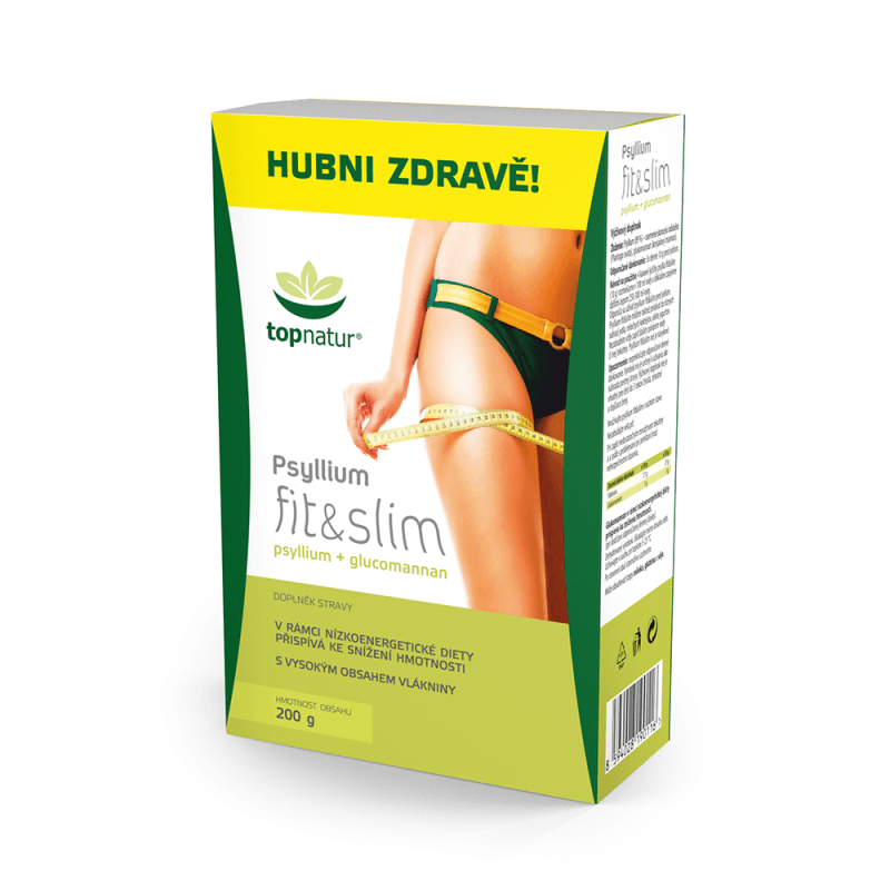 Topnatur Psyllium Fit&Slim prášek 200 g