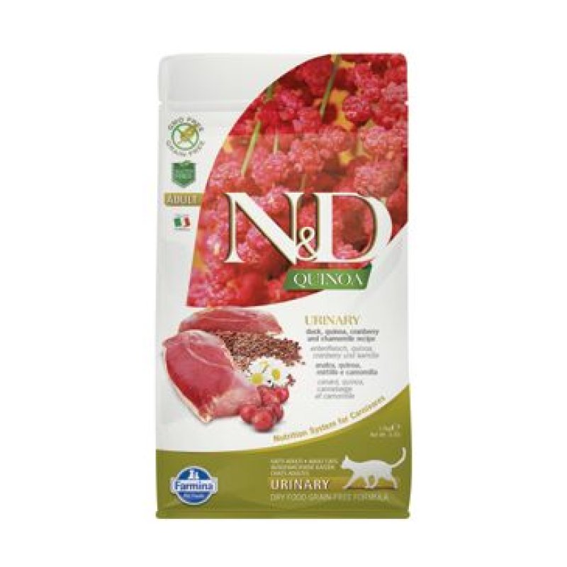 N&D Quinoa CAT Urinary Duck & Cranberry 1,5 kg