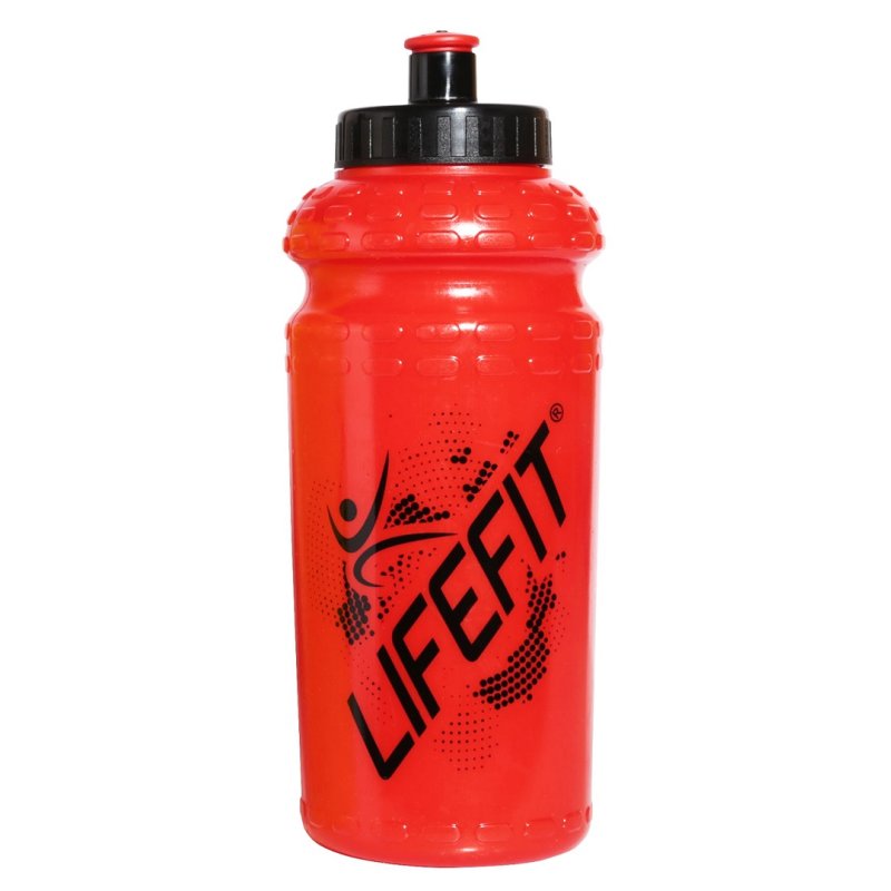 Cyklo láhev LIFEFIT 9992, 600ml, červená