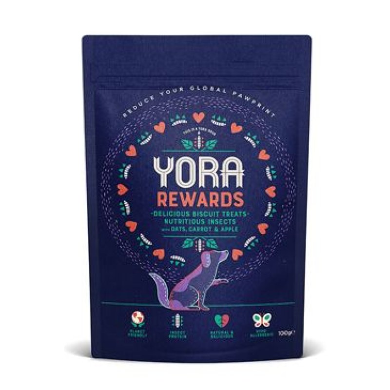 YORA Dog pamlsky z hmyzu Rewards proteinové 100 g