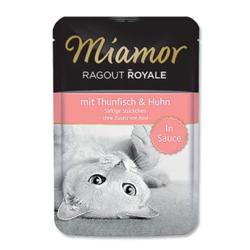 Miamor Cat Ragout kapsa tuňák+kuře ve šťávě 100 g