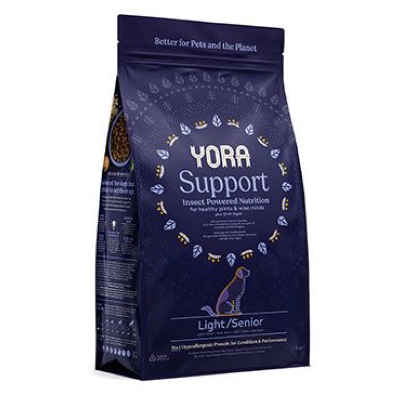 YORA Dog Senior/Light z hmyzu Support 1,5 kg