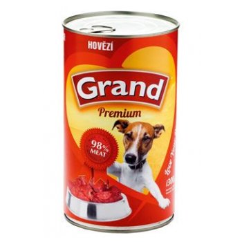 GRAND konz. pes hovězí 1300 g