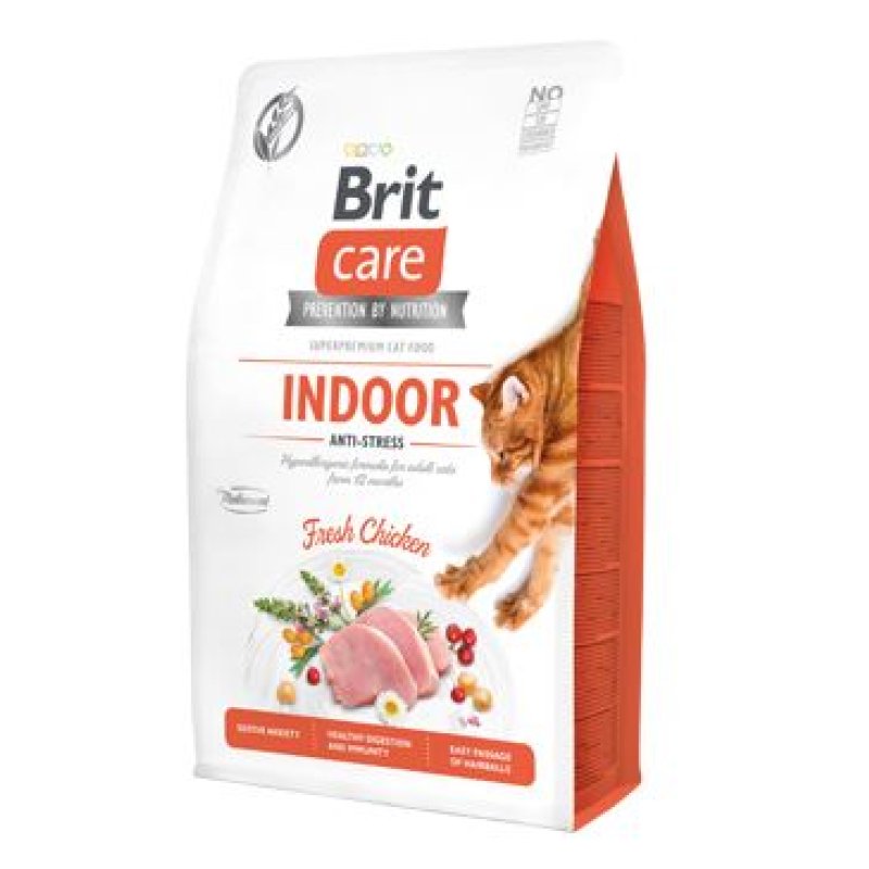 Brit Care Cat GF Indoor Anti-stress 2 kg