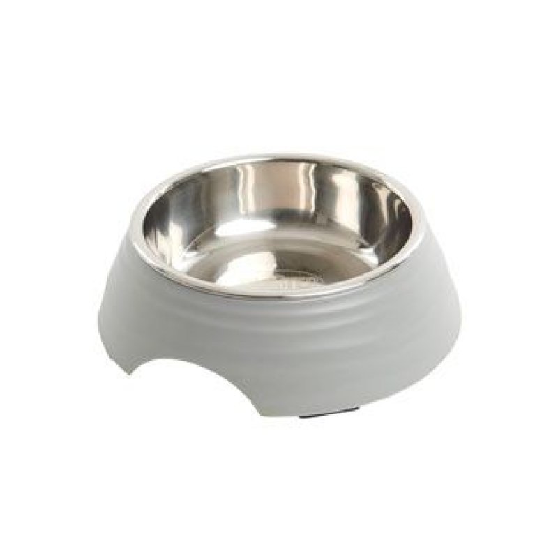 Miska melamin Frosted Ripple Bowl 160 ml šedá BUSTER