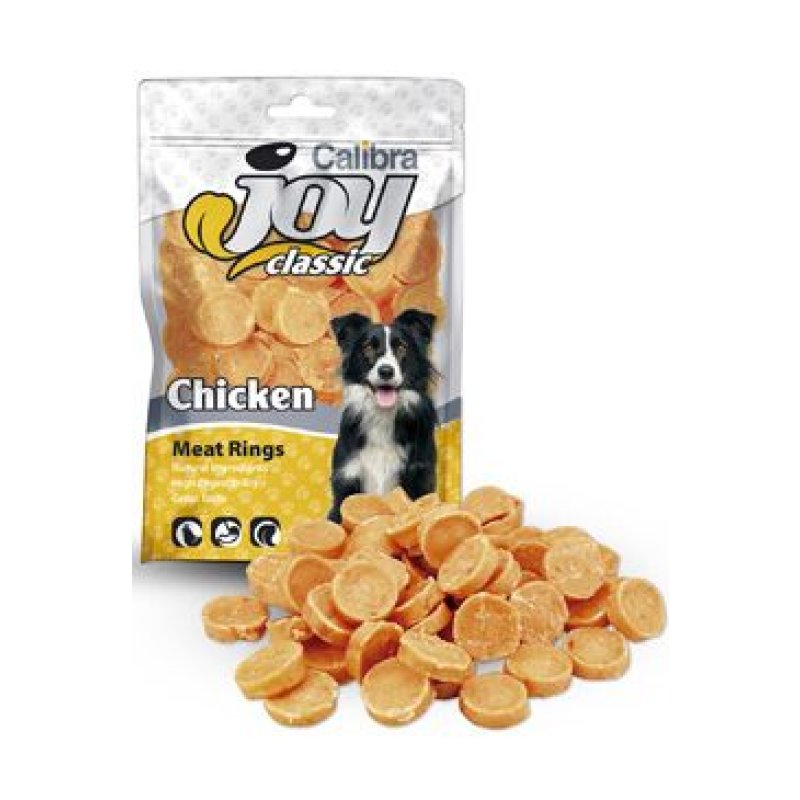 Calibra Joy Dog Classic Chicken Rings 80 g