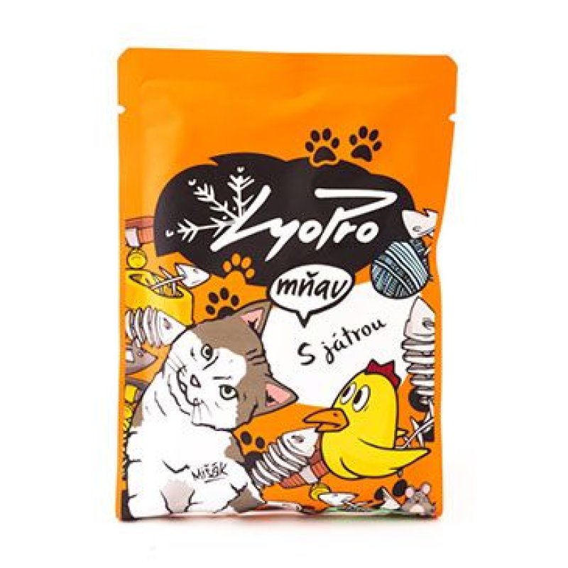 Lyopro CAT kapsa s Čerstvými játry 85 g