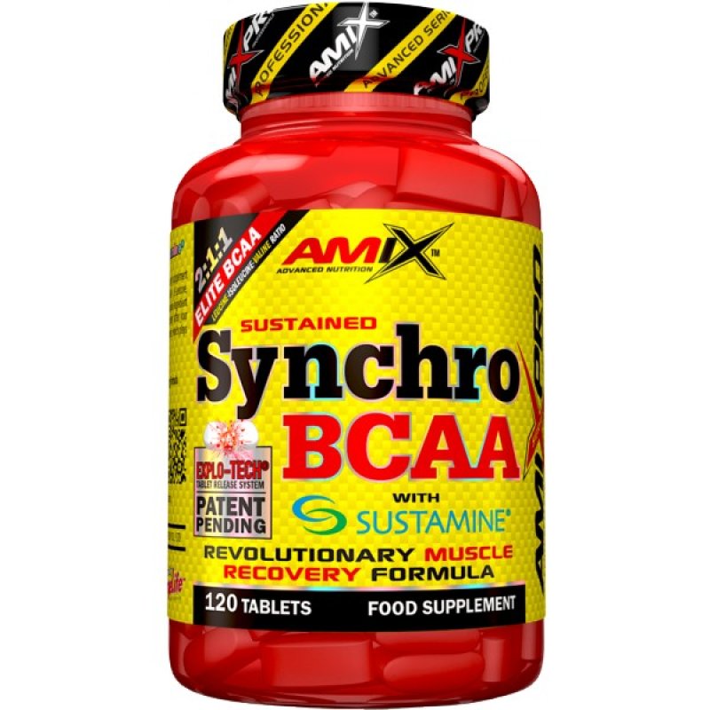 Amix Synchro BCAA with Sustamine 120 tbl