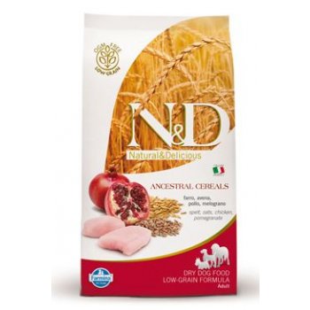 N&D LG DOG Adult Mini Chicken & Pomegranate 800 g