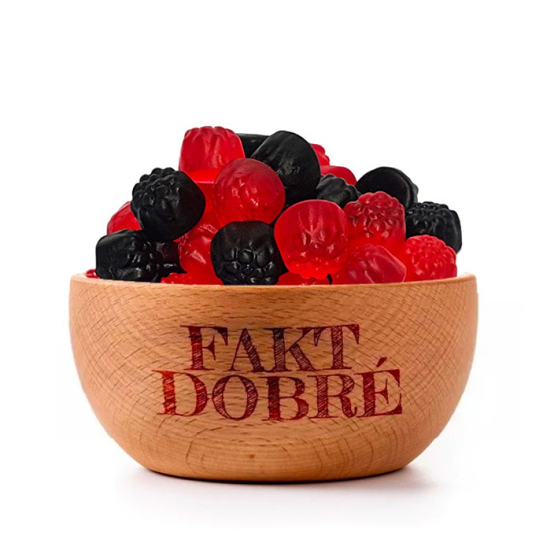 FAKT DOBRÉ Maliny a ostružiny 200 g