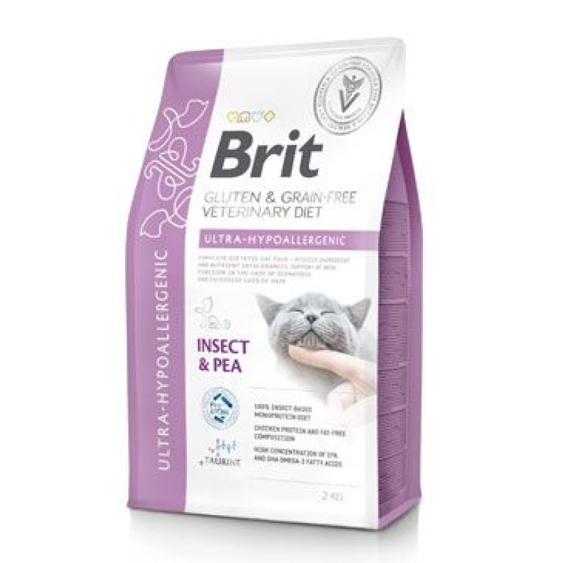 Brit VD Cat GF Ultra-hypoallergenic 2 kg