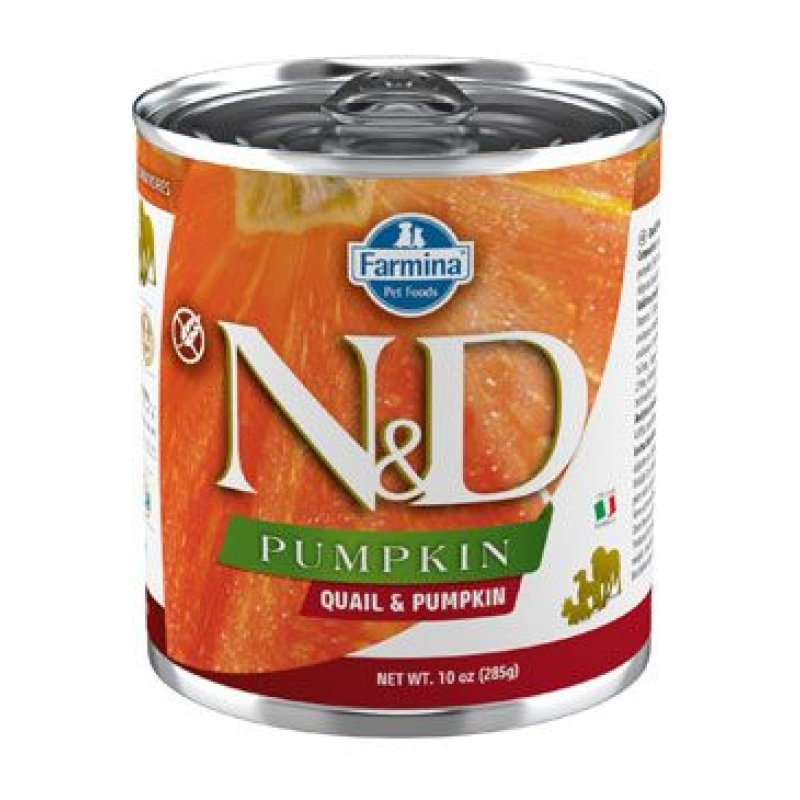 N&D DOG PUMPKIN Adult Quail & Pumpkin 285 g