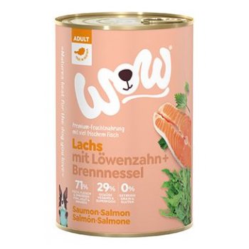 WOW konzerva Losos s rajčaty Adult 400 g