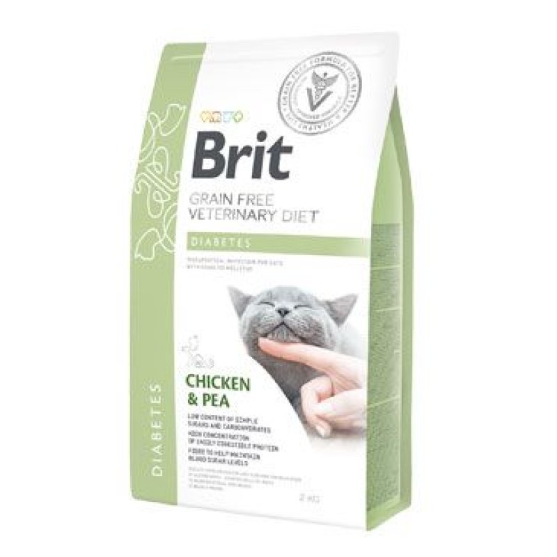 Brit VD Cat GF Diabetes 2 kg