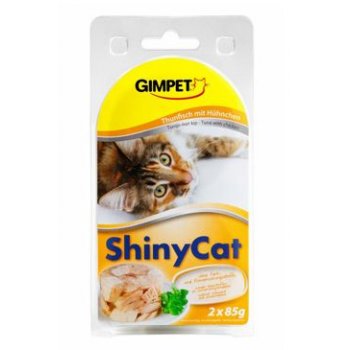 Gimpet ShinyCat tuňák/kuře 2 x 70 g