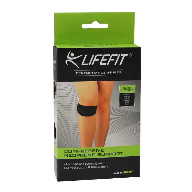 Neoprenová bandáž LIFEFIT BN301 Patelární-Koleno páska