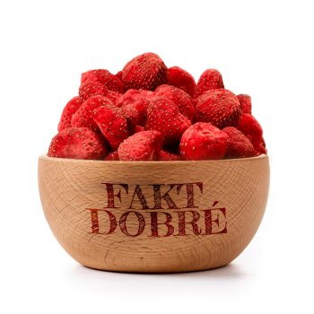 FAKT DOBRÉ Lyofilizované jahody CELÉ 80 g