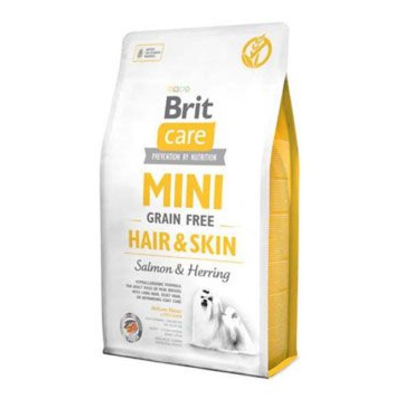 Brit Care Dog Mini Grain Free Hair & Skin 7 kg