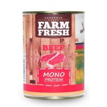 Farm Fresh Dog Monoprotein konzerva Beef 400 g