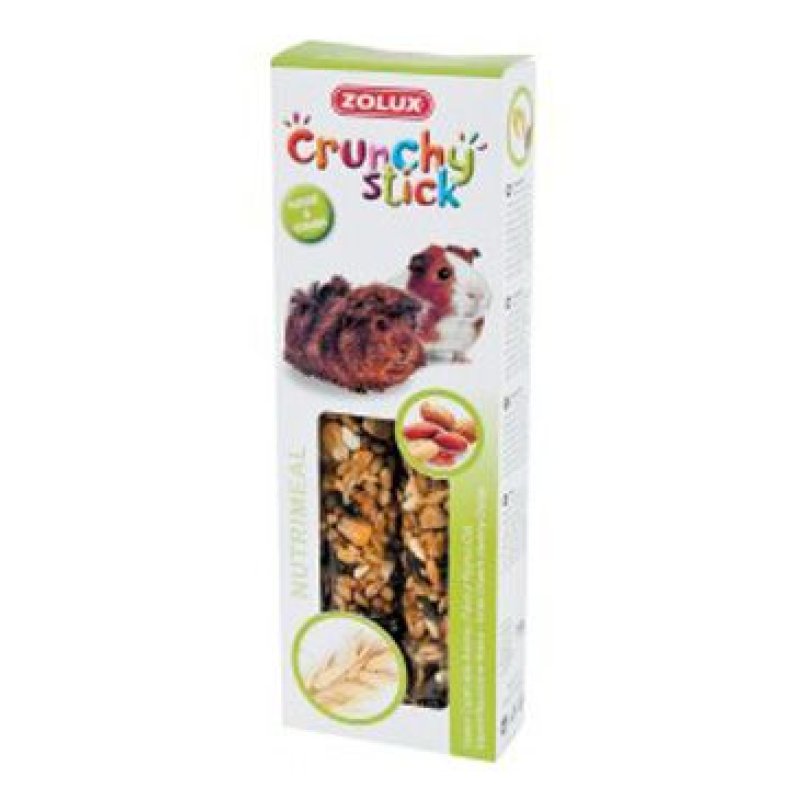 Zolux CRUNCHY STICK arašídy/oves pro morče 115 g