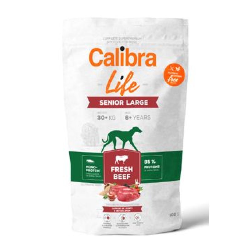 Calibra Dog Life Senior Large Fresh Beef 100 g