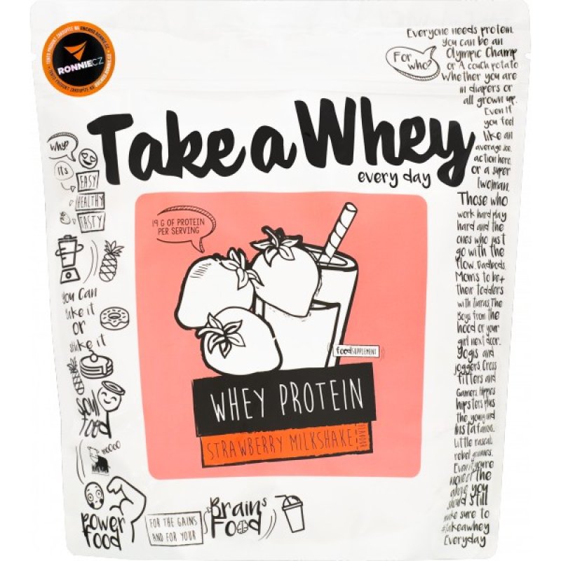 Take-a-Whey Whey Protein - 907 g, čokoládový shake