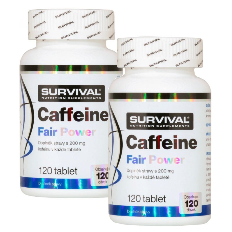 Survival Caffeine Fair Power 2 x 120 tbl