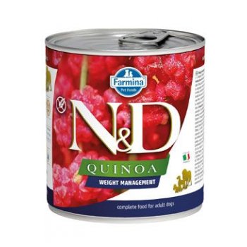 N&D DOG QUINOA Ad. Weight Mngmnt Lamb & Brocolli 285 g