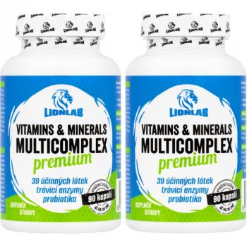 Lionlab Vitamins & Minerals Premium Multicomplex - AKCE 1+1 ZDARMA