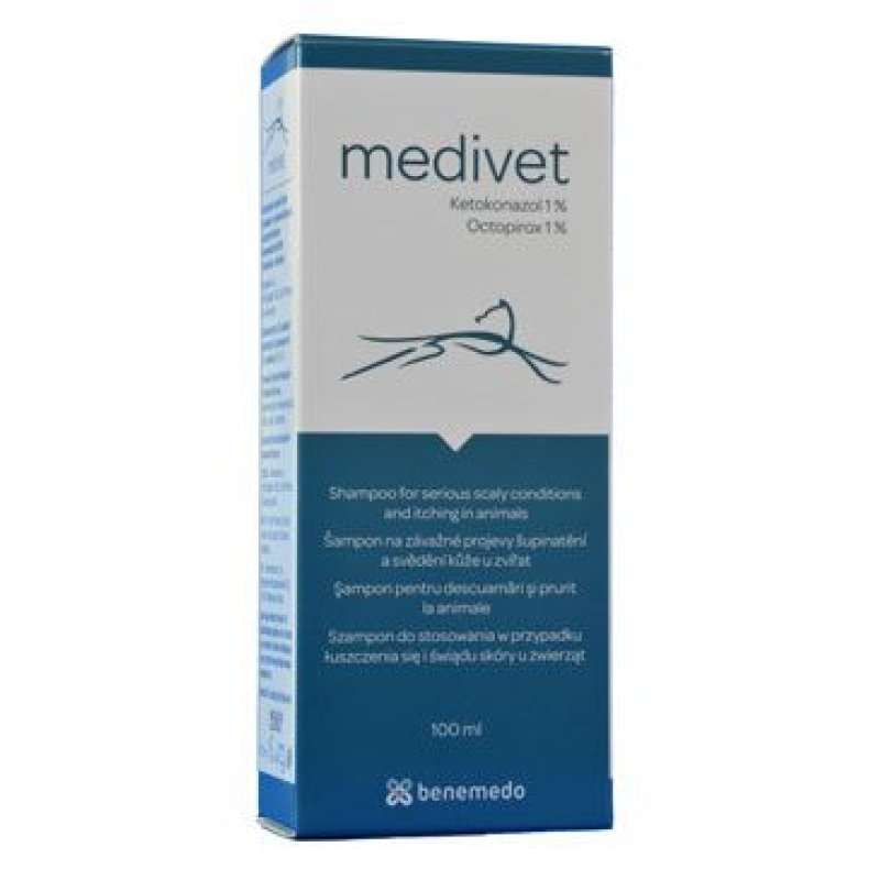 Medivet veterinární šampon - lupy a svědění 100 ml