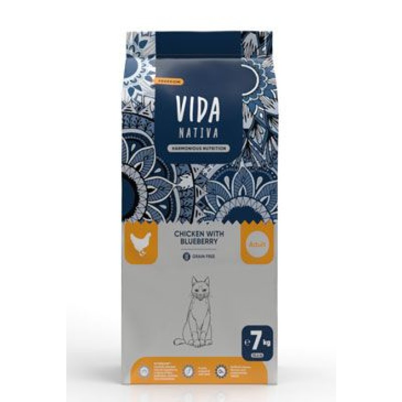 Kraftia VIDA NATIVA CAT Adult Chicken 7 kg