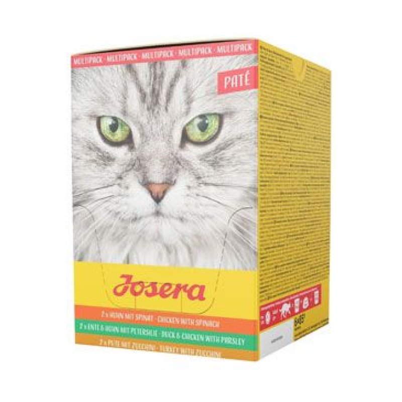 Josera Cat Super Premium Multipack Paté kaps. 6 x 85 g