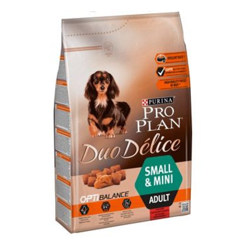 ProPlan Dog Adult Duo Délice Small & Mini Beef 2,5 kg