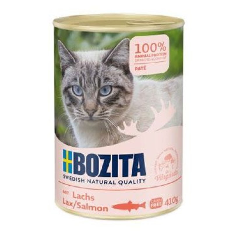 Bozita Cat konzerva s lososem 410 g