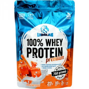 Lionlab 100 % Whey Protein - 750 g, slaný karamel