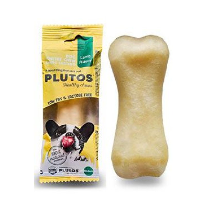 Pochoutka Plutos sýrová kost Medium jehněčí 60 g