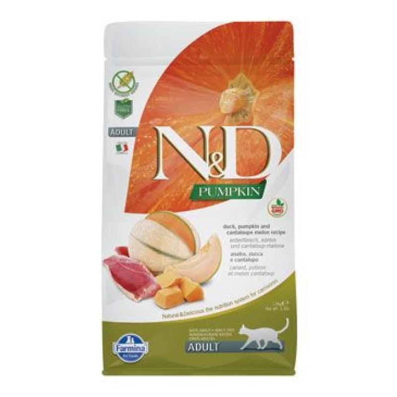 N&D Pumpkin CAT Duck & Cantaloupe melon 1,5 kg