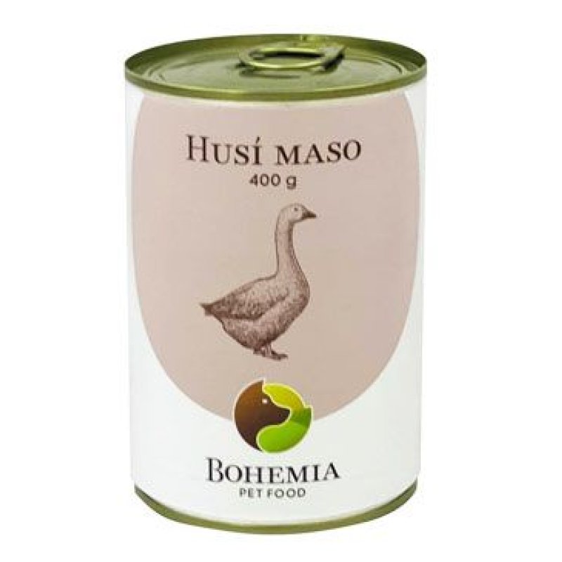 BOHEMIA Husí maso ve vlastní šťávě 400 g